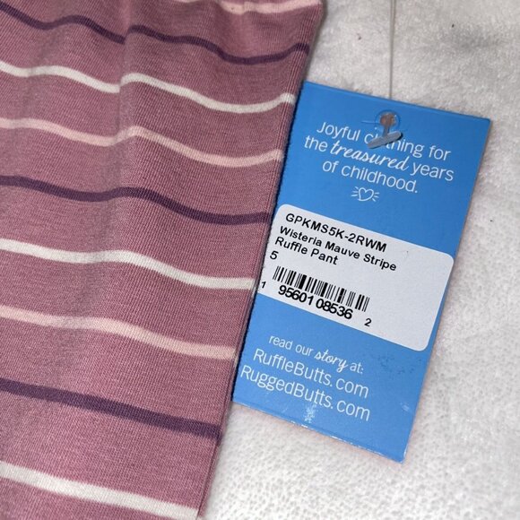 Size 5 NWT RuffleButts Ruffle Pants - Picture 5 of 6